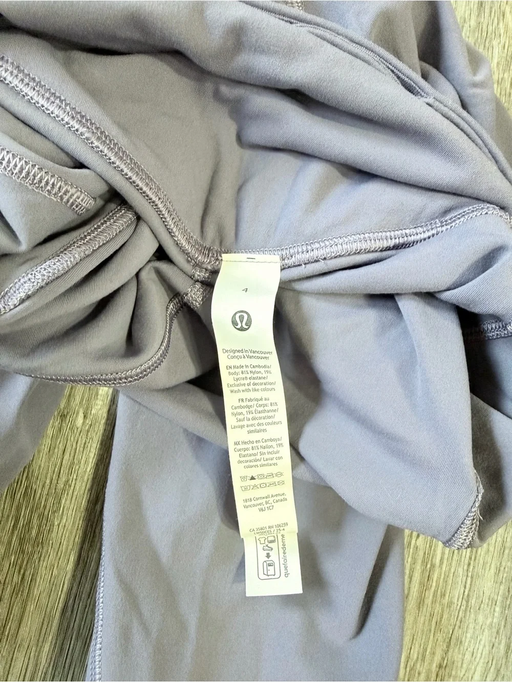 LULULEMON Align Leggings with Side Pockets - Grape Mist